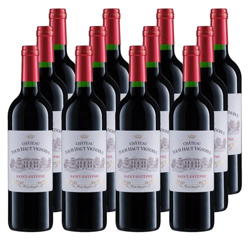 Case of 12 Chateau Tour Haut Vignoble Bordeaux 75cl Red Wine